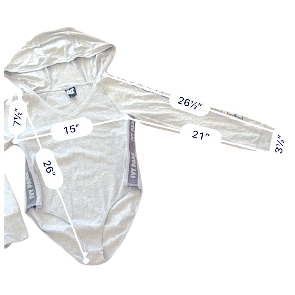 IVY PARK hooded bodysuit - Picture 3 of 4